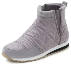 Stiefeletten|Stiefel|Vivance Winterstiefelette grau