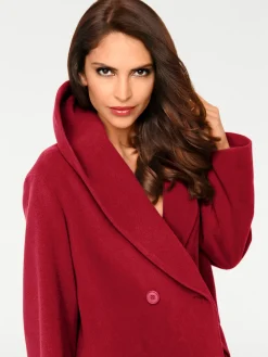 Jacken|heine Woll-Jacke rot