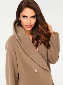 Jacken|heine Woll-Jacke camel