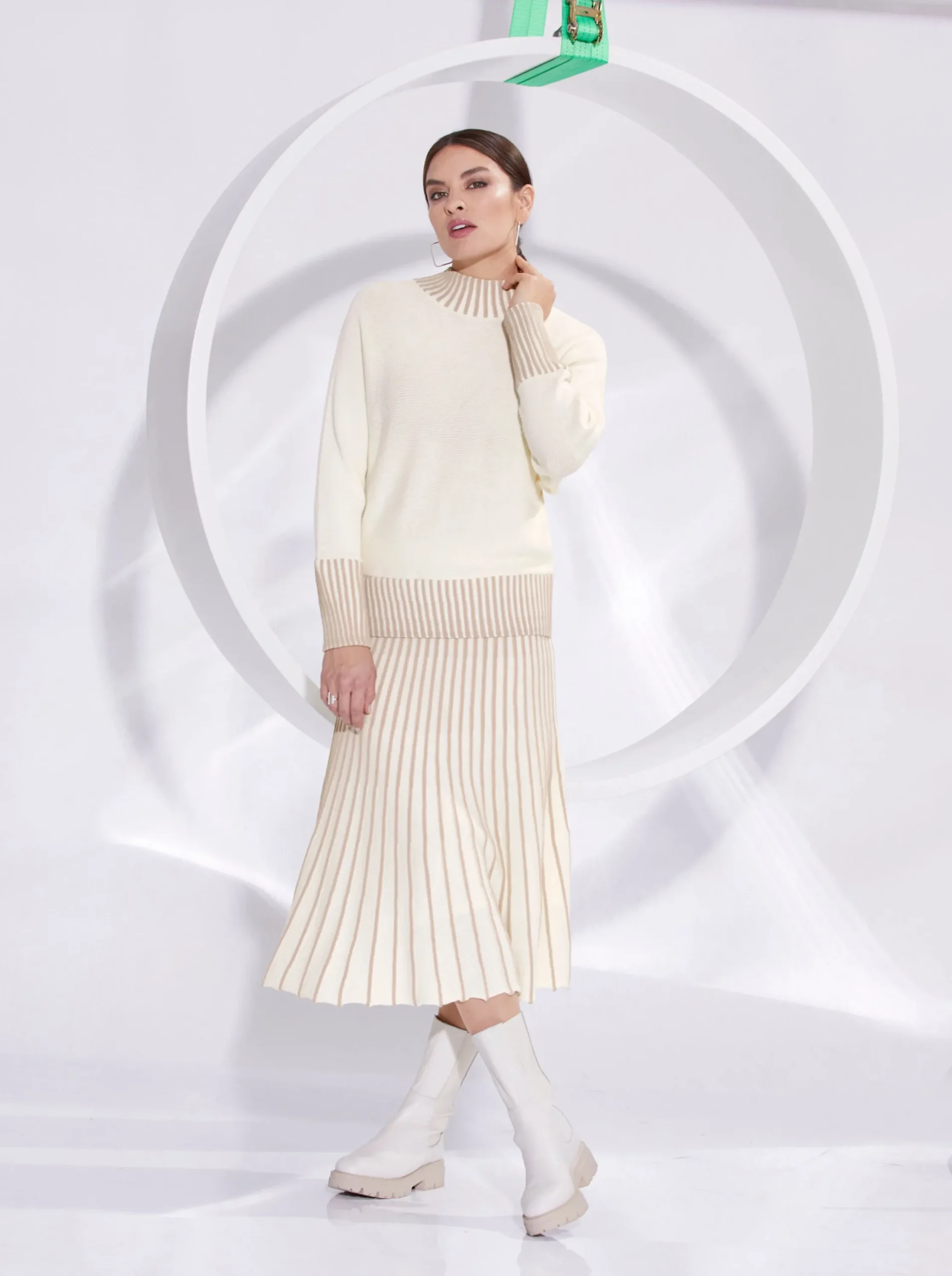 Pullover| Wollpullover ecru-sesam