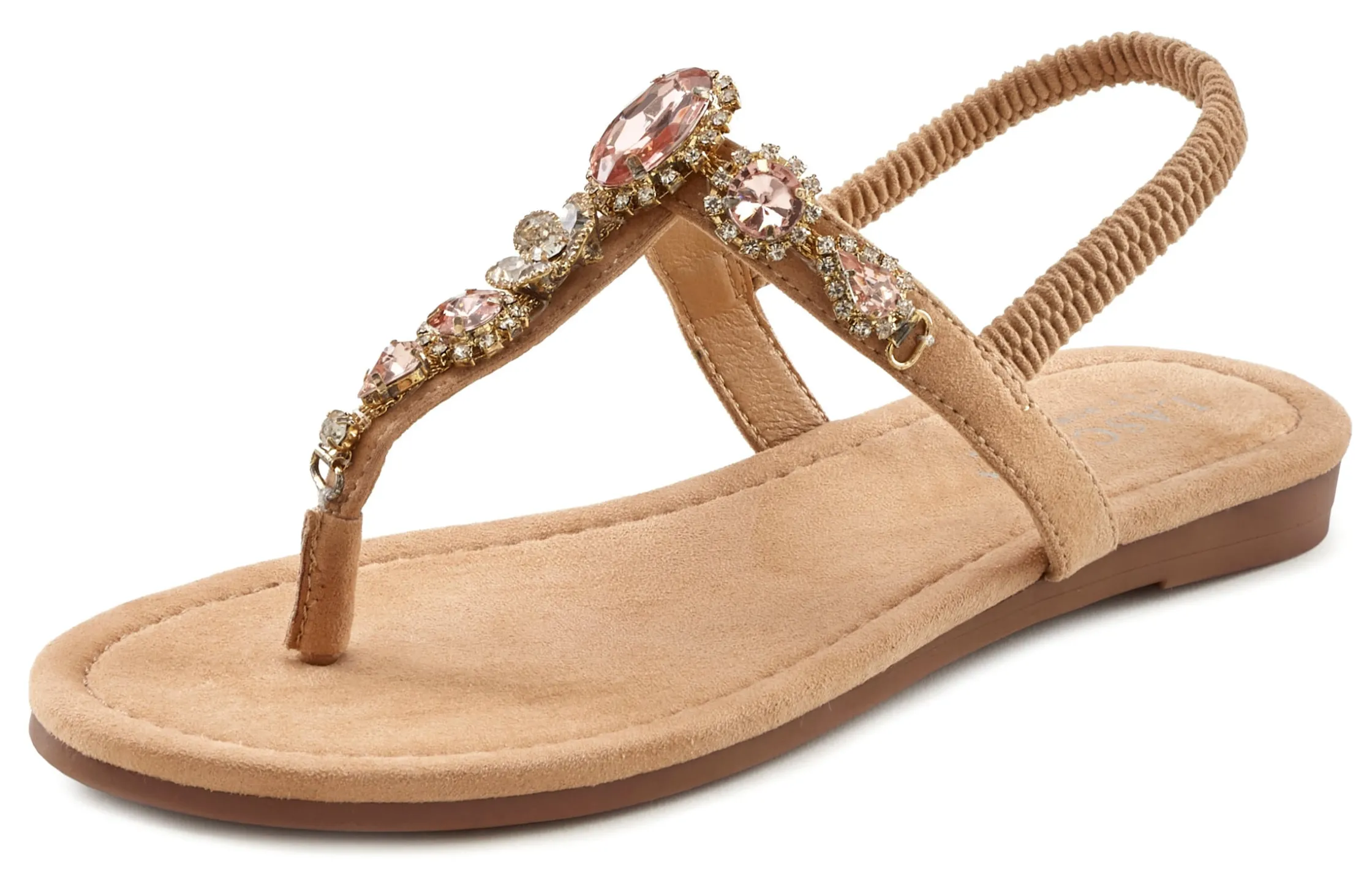 Zehentrenner|LASCANA Zehentrenner beige