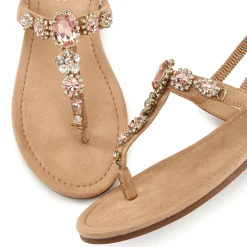 Zehentrenner|LASCANA Zehentrenner beige