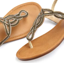 Zehentrenner|LASCANA Zehentrenner beige