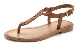 Zehentrenner|Vivance Zehentrenner cognac