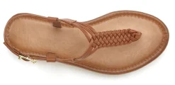 Zehentrenner|Vivance Zehentrenner cognac