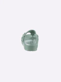 Pantoletten| Zehentrenner aus leichtem Material eucalyptus