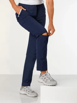 Hosen| Zip-off-Hose mit 2 Tragevarianten marine