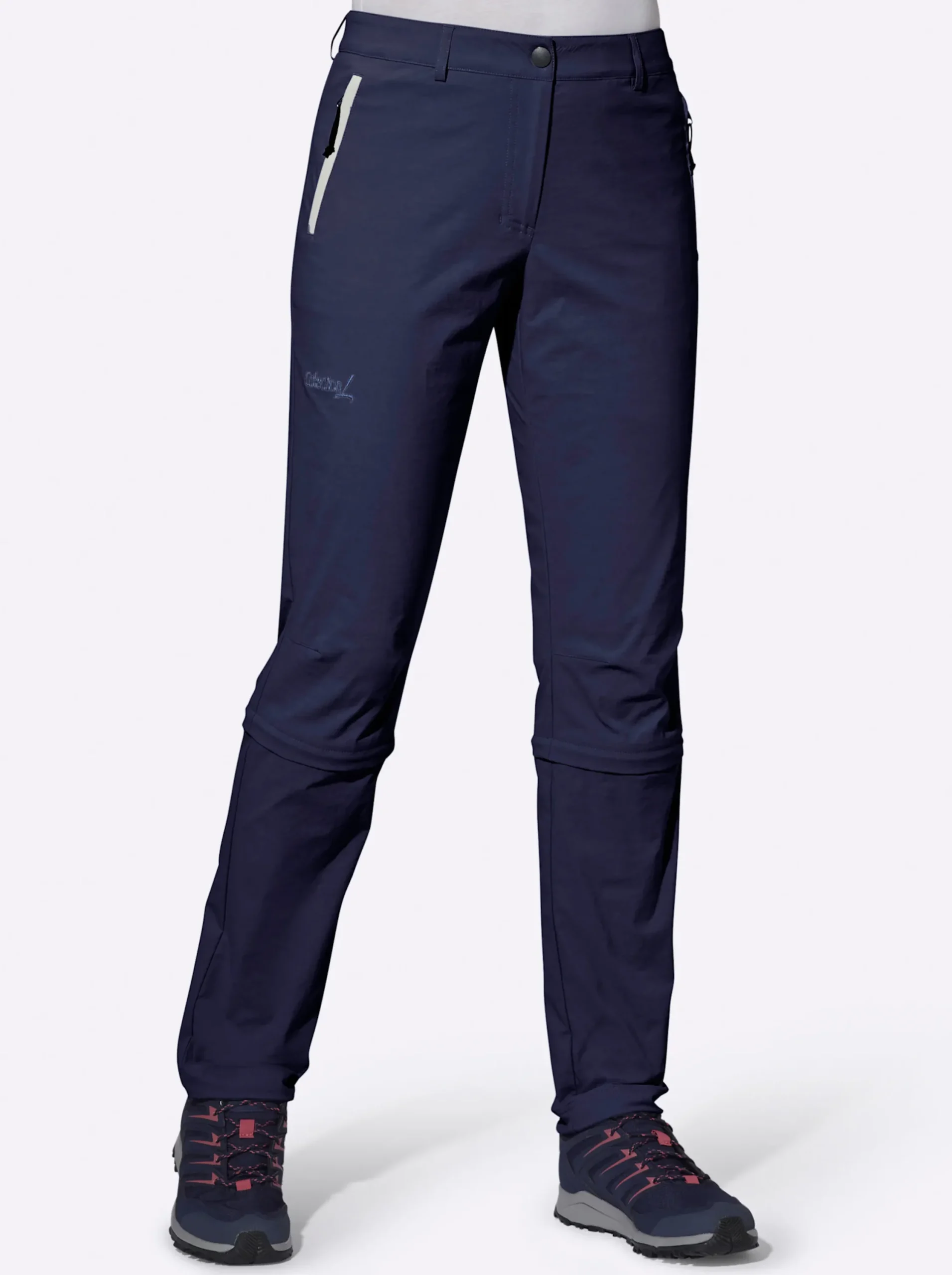 Hosen| Zip-off-Hose mit 2 Tragevarianten marine