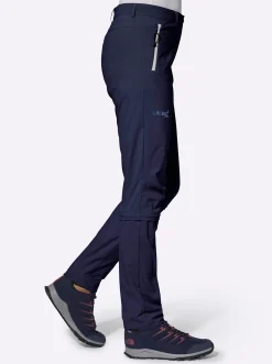 Hosen| Zip-off-Hose mit 2 Tragevarianten marine