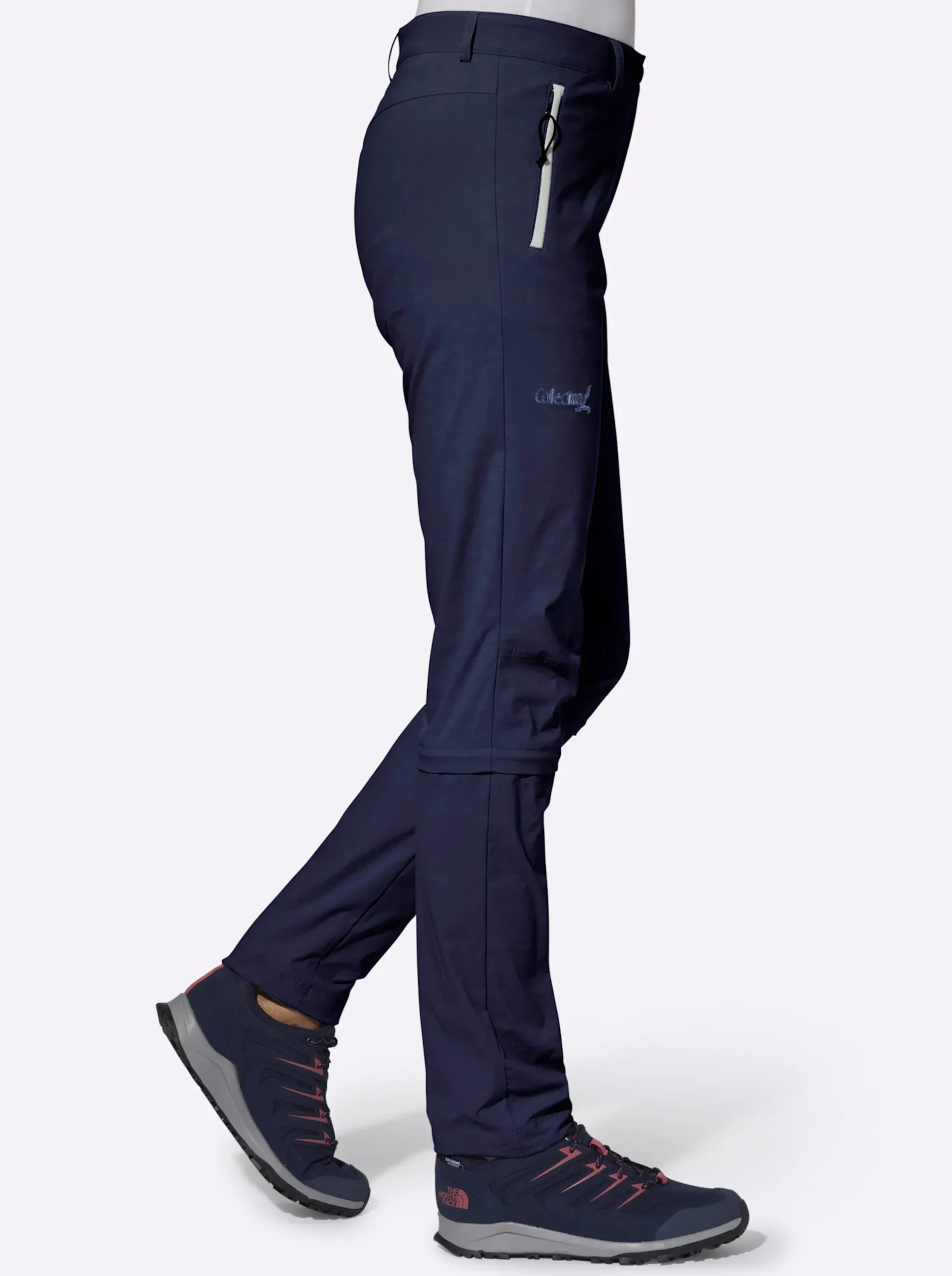Hosen| Zip-off-Hose mit 2 Tragevarianten marine